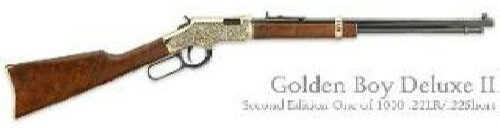 Henry Repeating Arms Rifle Golden Boy Deluxe II 22 Long 20" H004D2